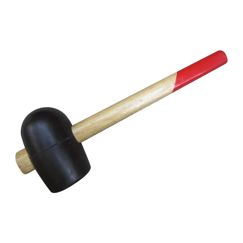 Tegelhamer - Outibat - Zwart - Diameter 60 mm