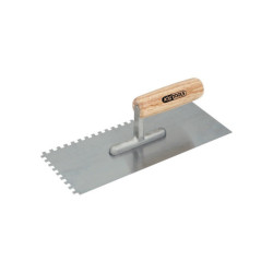 SCHIAVE IN GESSO DENTATO IN ACCIAIO INOSSIDABILE 6X6 MM 130X280 MM KS TOOLS