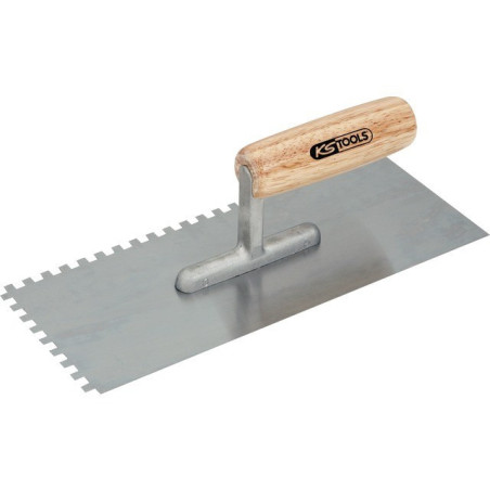 SCHIAVE IN GESSO DENTATO IN ACCIAIO INOSSIDABILE 6X6 MM 130X280 MM KS TOOLS