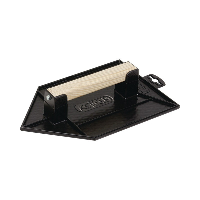 TALOCHE PLASTIQUE NOIR POINTUE - 140 X 80 MM