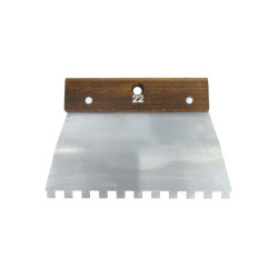 Outibat Camber Stahlkamm – Quadratzähne 10 x 10 mm – Abmessungen 220 mm