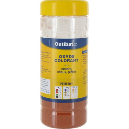 Outibat Synthetic Cement Dye - Ochre Orange - 500 g