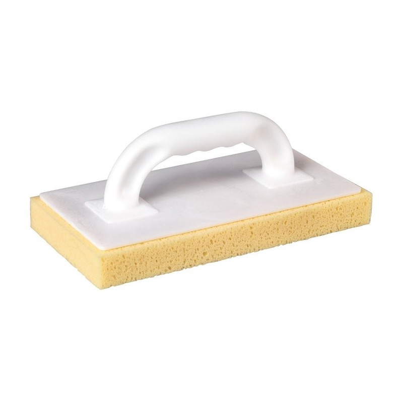 Flotador de limpieza de azulejos de Outibat - Suela de trozo amarillo - Dimensiones: 280 x 140 mm
