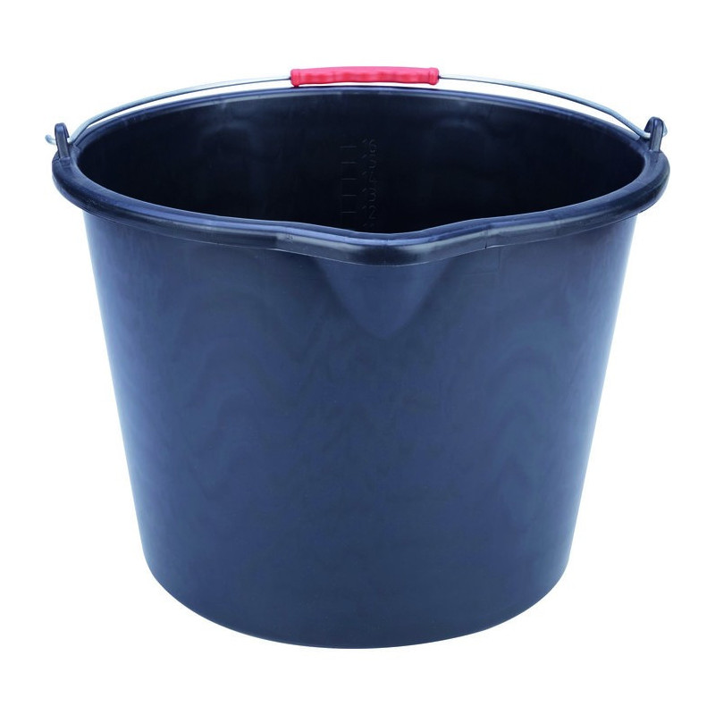 Becco a secchio in plastica - Outibat - 16 litri - Con manico e manico