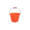Seau de maçon plastique orange - 11 l