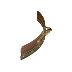 HALVE CIRKELVORMIGE SLURRYSCHRAPER ZONDER HANDVAT