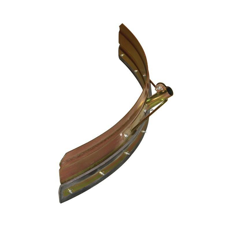 HALVE CIRKELVORMIGE SLURRYSCHRAPER ZONDER HANDVAT