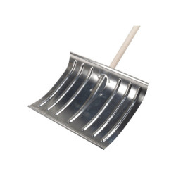 EMPUJANIEVES DE ALUMINIO 50CM MANGO DE MADERA 150CM