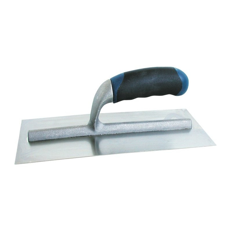 Outibat gebogener Blattverputzer – Zweimaterial-Griff – Abmessungen 280 x 120 mm