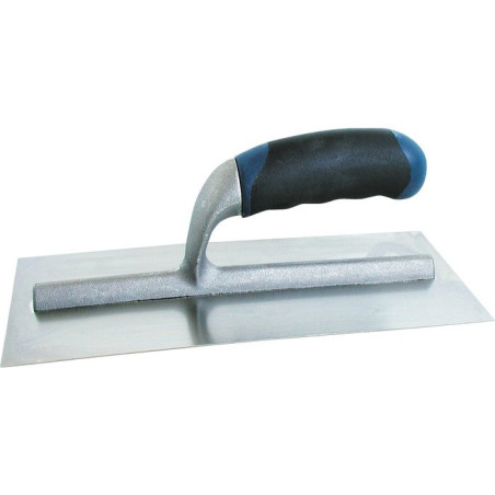 Outibat gebogen lemmet pleisterwerk - Bi-materiaal handvat - Afmetingen 280 x 120 mm