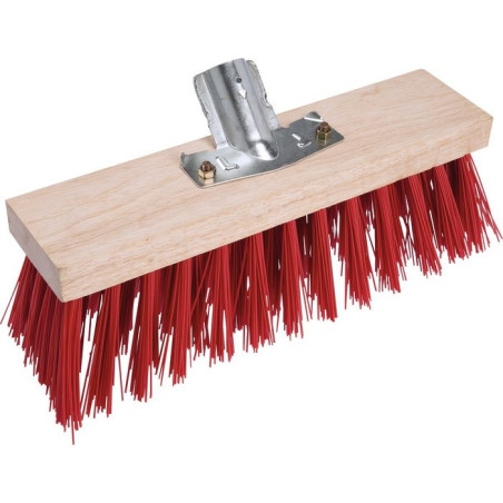 Outibat Synthetic Roadman Broom - Rosso - Lunghezza 60 cm