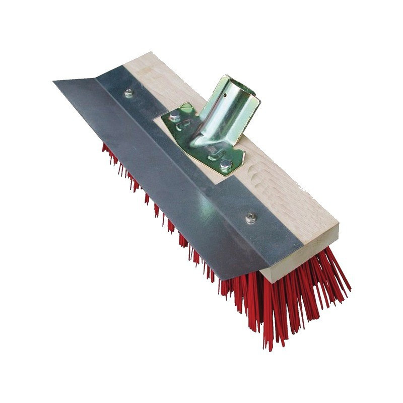 BALAI CANTONNIER AVEC GRATTOIR SANS MANCHE