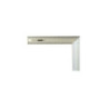 Equerre menuisier lame inox Stanley - Longueur 400 mm - Largeur 200 mm