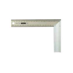 Equerre menuisier lame inox Stanley - Longueur 300 mm - Largeur 200 mm