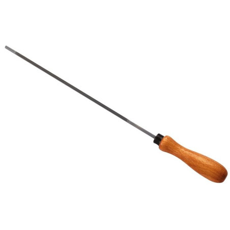 Lima redonda para cadena de motosierra Mob - Mango de madera - Longitud 150 mm - Diámetro 4 mm