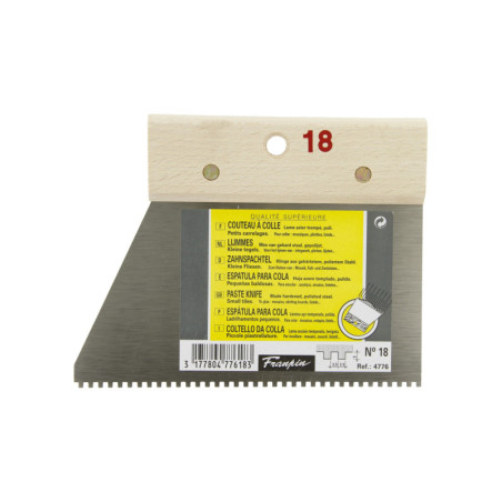 Cuchillo de pegamento Nespoli - Azulejos pequeños