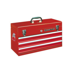 Coffre métallique transportable 3 tiroirs - 874013h