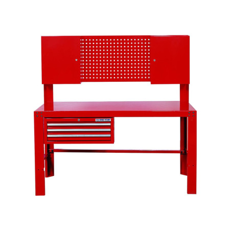 Werkbank met lades-pegboard-kasten - 87502