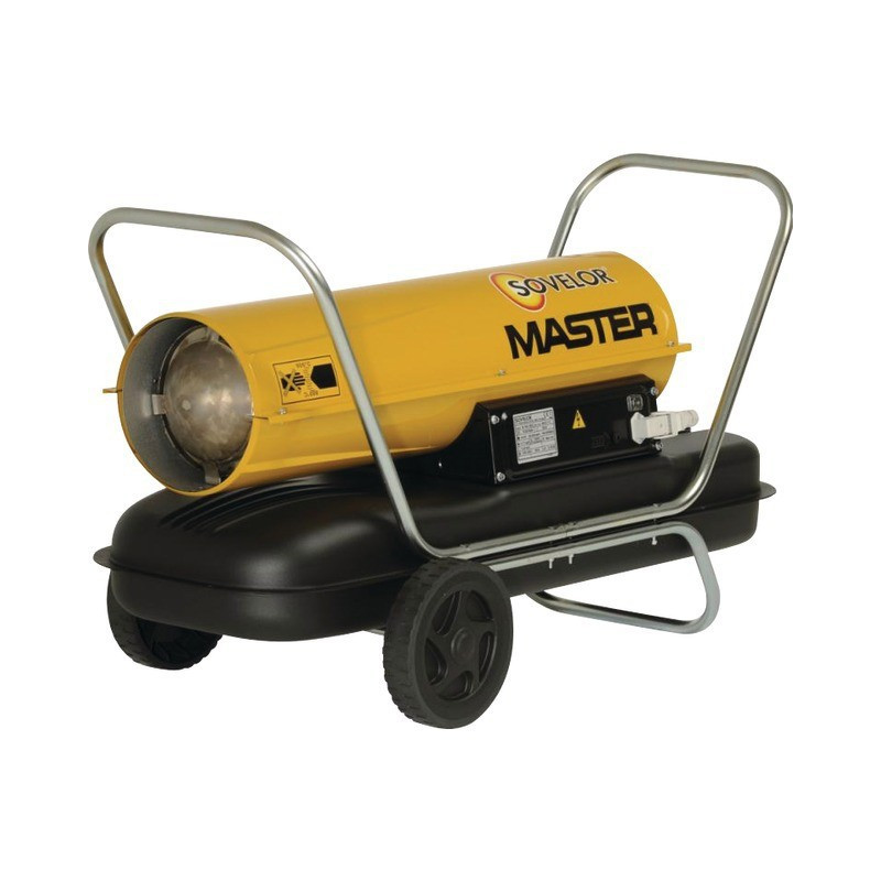 29 KW 800 M/H ÖL, MOBILE HEIZUNG + SOVELOR-THERMOSTAT