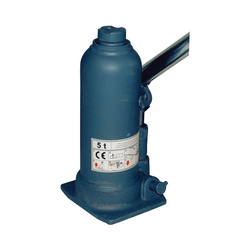 Cric di bottiglie 5 tonnellate in lamiera metallica