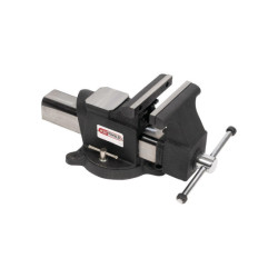 PARALLELER KIEFERSCHRAUBSTOCK MIT 125 MM ROTIERENDER BASIS