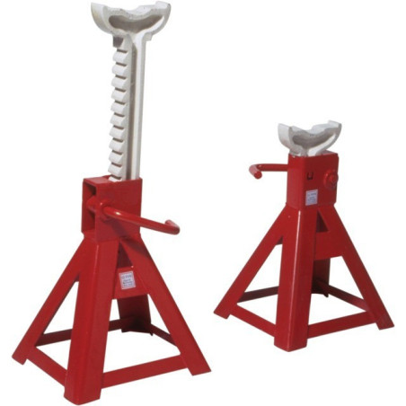 CANDELA A CREMAGLIERA E PIGNONE ALTA 12 TONNELLATE 490/750 PER COPPIA