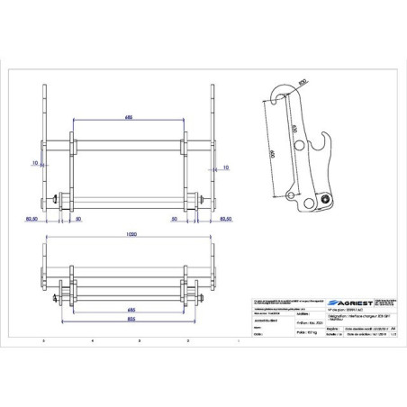 INTERFACE CHARGEUR JCB Q FIT-MANITOU