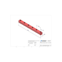 PORTADENTI LG 1000 6 BAG E800 C 80X80X5 TIPO FAU-AGRAM 1200