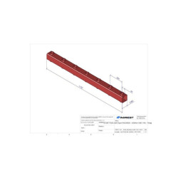 PORTADIENTES LG 1192 7 BOLSAS E800 C 80X80X5 TIPO FAU-AGRAM 1500