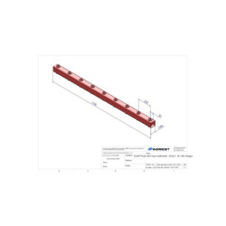 PORTADENTI LG 1700 9 BAG E 800 C 80X80X5 TYPE E AG-STO F 30