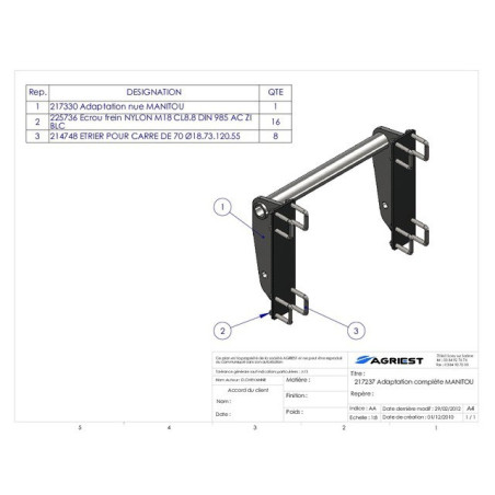 ADAPTATION COMPLETE MANITOU