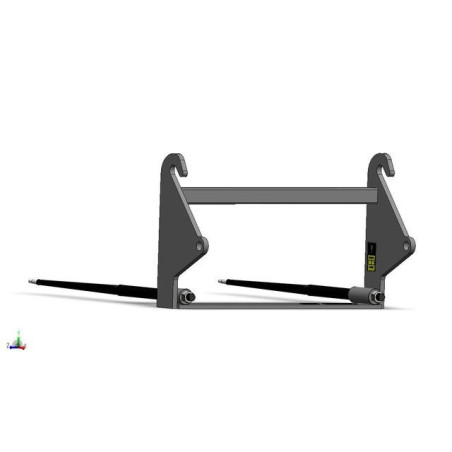 PIC'BAL FAUCHEUX BLANC AVEC 2 DENTS 42X1100 C CL