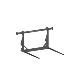 PIC'BAL MX MIT 2 ZINKEN 1100X36 CC GRAU