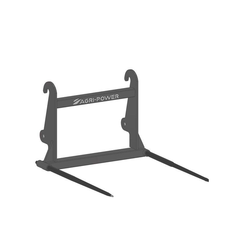 PIC'BAL FAUCHEUX GRIS AVEC 2 DENTS 36X1100 CC C