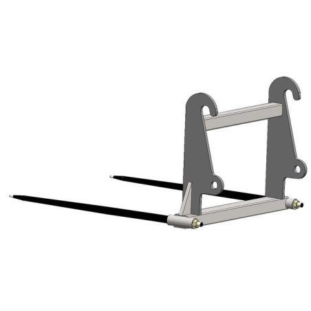 PIC'BAL FAUCHEUX GRIS AVEC 2 DENTS 36X1100 CC C