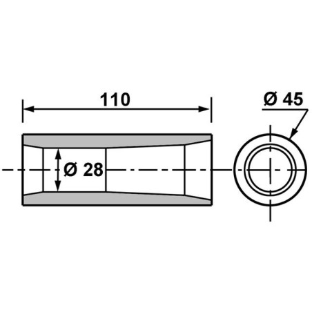 RINGADAPTER Ø36 CC 680/800