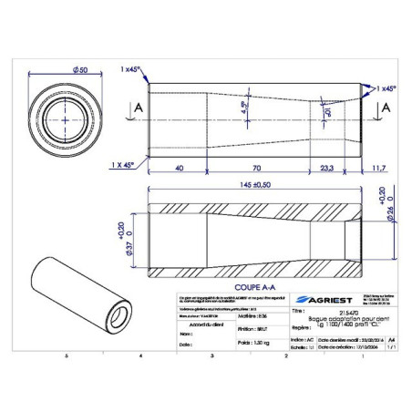 ADAPTADOR RING Ø36 CL 1100/1400