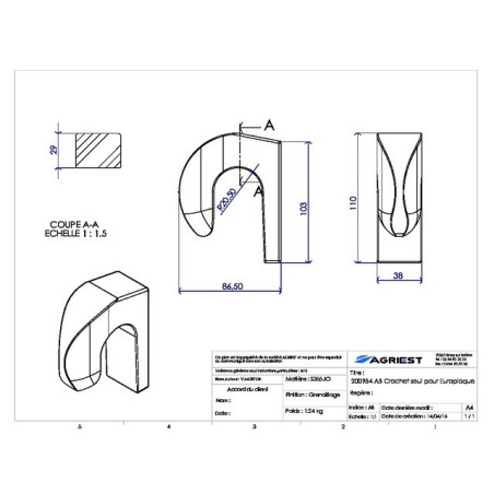 NUR HAKEN FÜR EU-ROPLAQUE