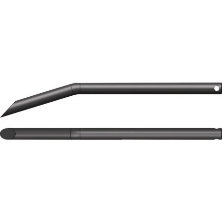 DENTE DELLA FORCELLA Ø28 LG 550 CURVATO FORATO Ø12.5