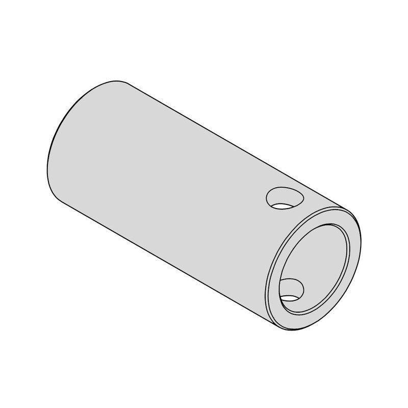 RINGADAPTER Ø45 GEBOORD Ø18 LG150