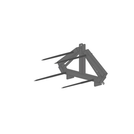 PIC'2 BAL N°4 PIEGHEVOLE Ø36 CCAV 4 DENTI 1100 0 GRIGIO