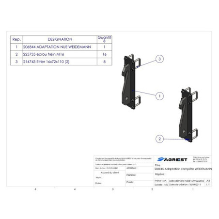 ADATTAMENTO COMPLETO DI WEIDEMANN