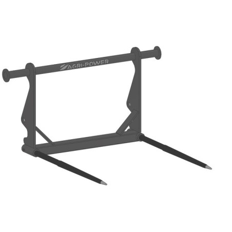 PIC'BAL MX MET 2 TANDEN 1100X36 GRIJZE BORING