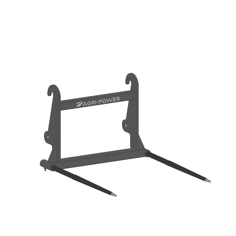 TOSAERBA GRIGIO PIC'BAL CON 2 DENTI 36X1100 PE ERCE