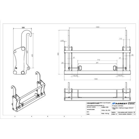 INTERFAZ DE CARGADOR JCB Q-FIT-EURO