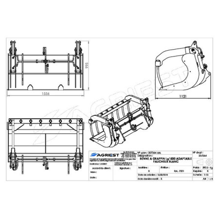 PAK EMMER AP-BG AVC DTSLG1500 M FAUCHE UX STD SST