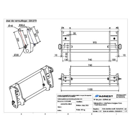 INTERFACCIA EURO-MOWER LOADER STD
