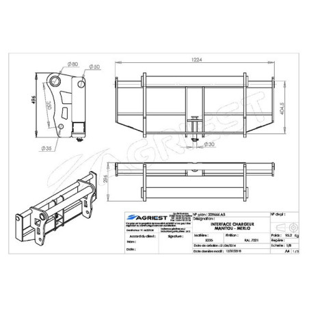 INTERFAZ DE CARGADOR MANITOU-MERLO