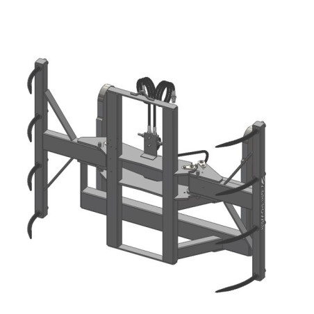 GRIFFE BALL HYDRAU 8 DTS JCB Q-FIT REGLABLE F FLEX+COUPLE+LIMITEUR