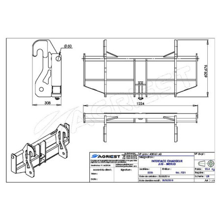 JLG-MERLO LOADER-SCHNITTSTELLE